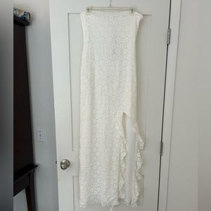 Tiger Mist White Lace Dress